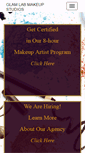 Mobile Screenshot of glamlabmakeupstudios.com